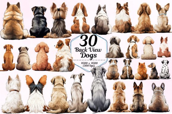 Creative Freedom: Using the Back View Dogs Sublimation Bundle