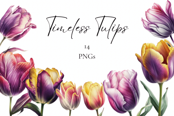 Timeless Tulips Clipart Collection: A Designer's Guide