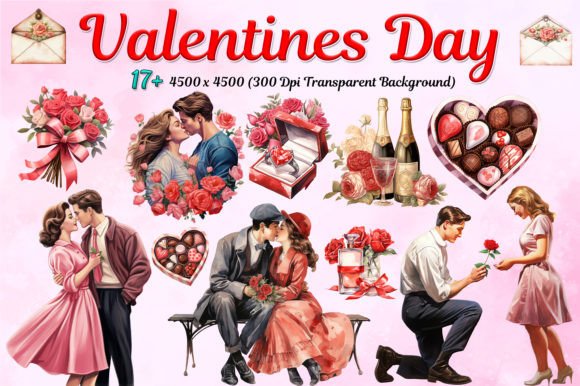 Valentine's Day Watercolor: Artful Design for Every Project